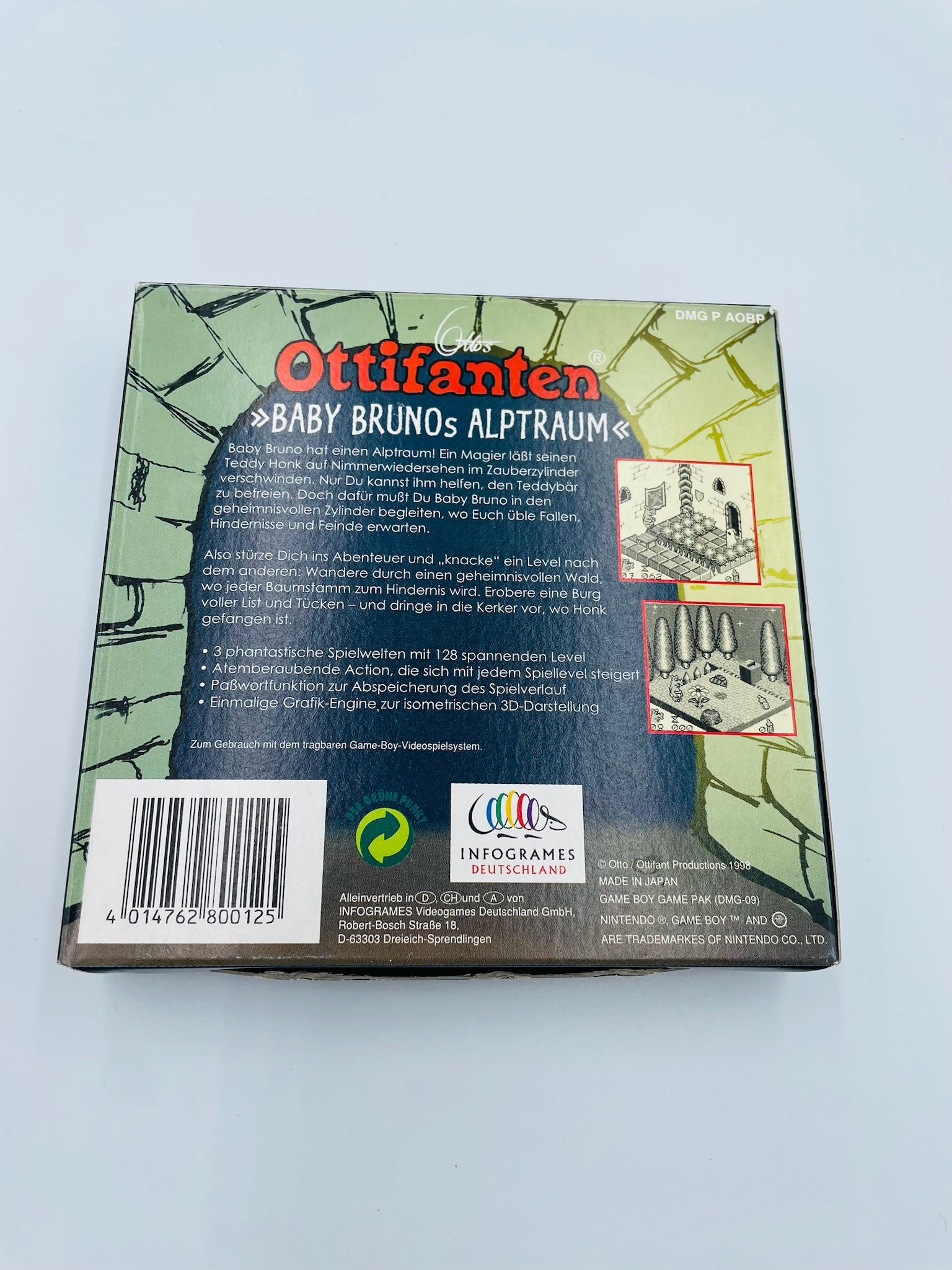 Game Boy | Ottos Ottifanten: Baby Brunos Alptraum | CIB+