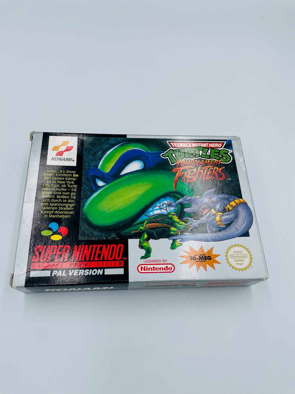 SNES | TMNT Tournament Fighters CIB+ | PAL Version