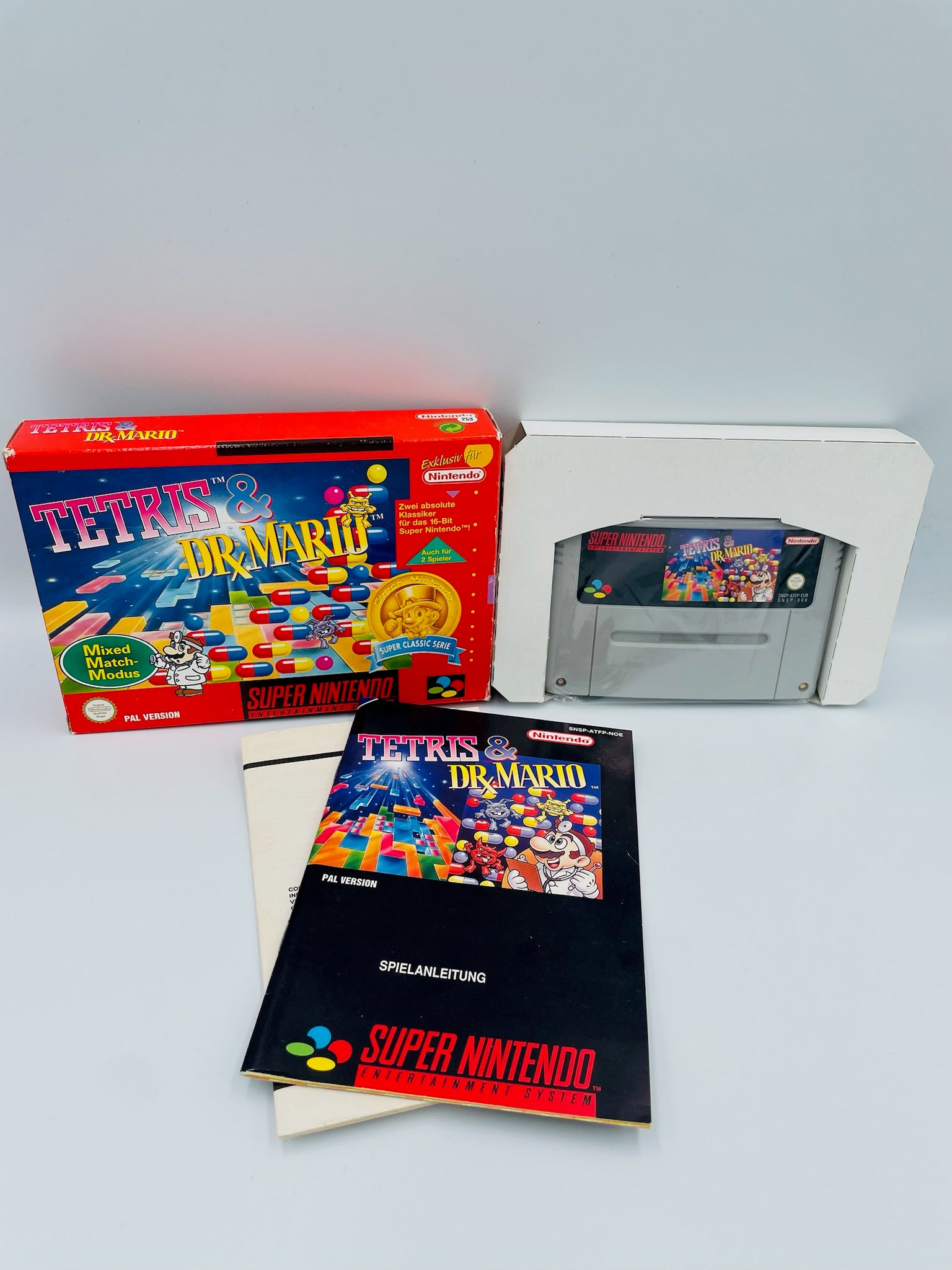 SNES | Tetris & Dr. Mario | CIB+