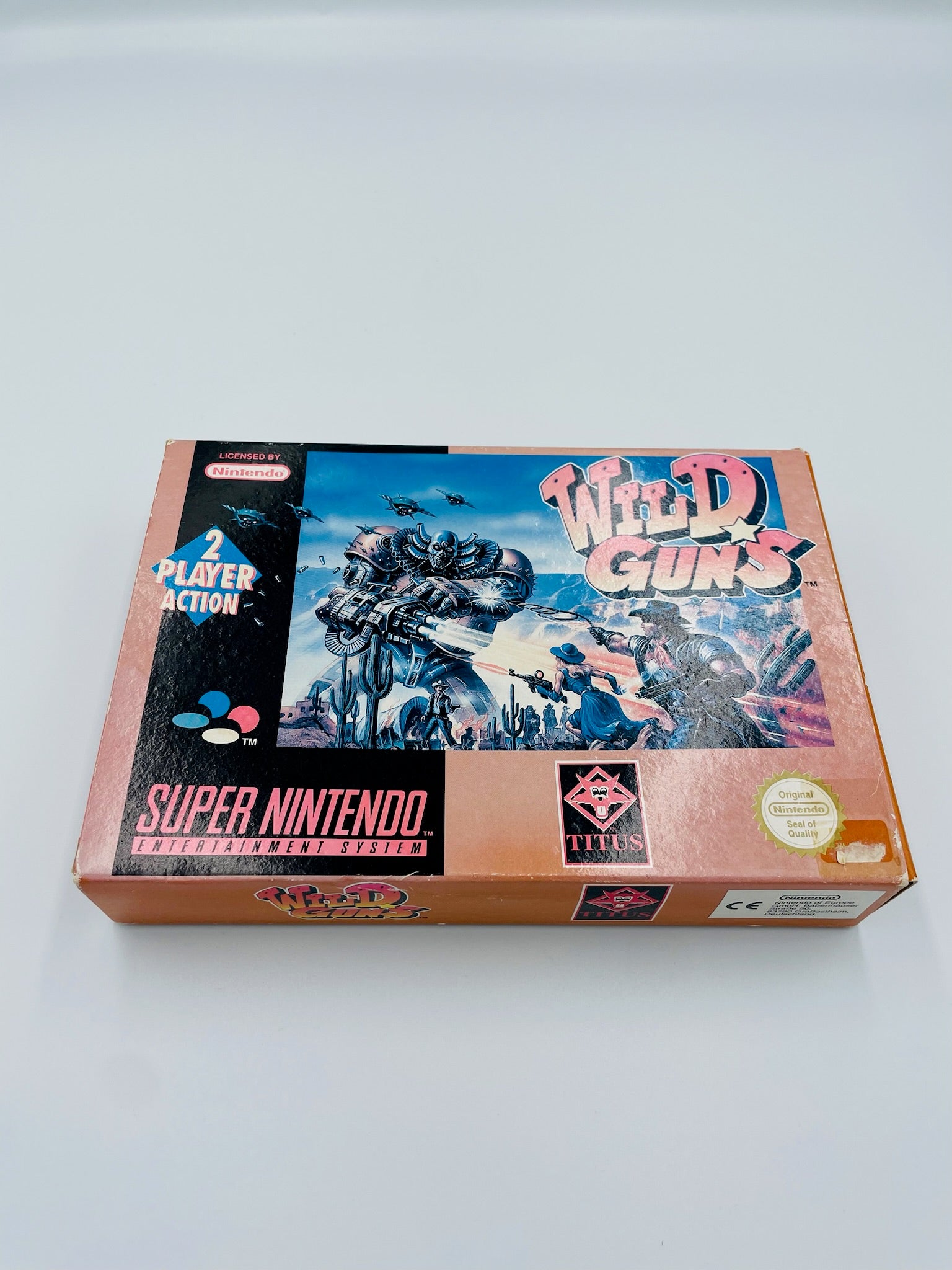 SNES | Wild Guns CIB+ | Titus Kult-Shooter