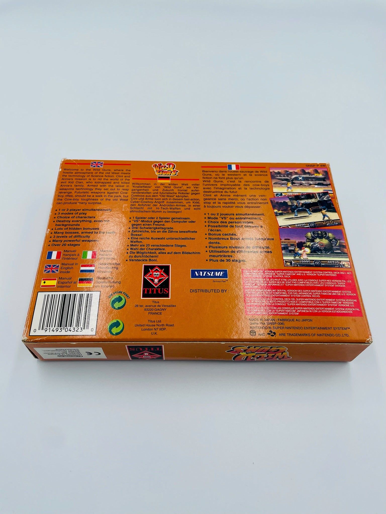 SNES | Wild Guns CIB+ | Titus Kult-Shooter