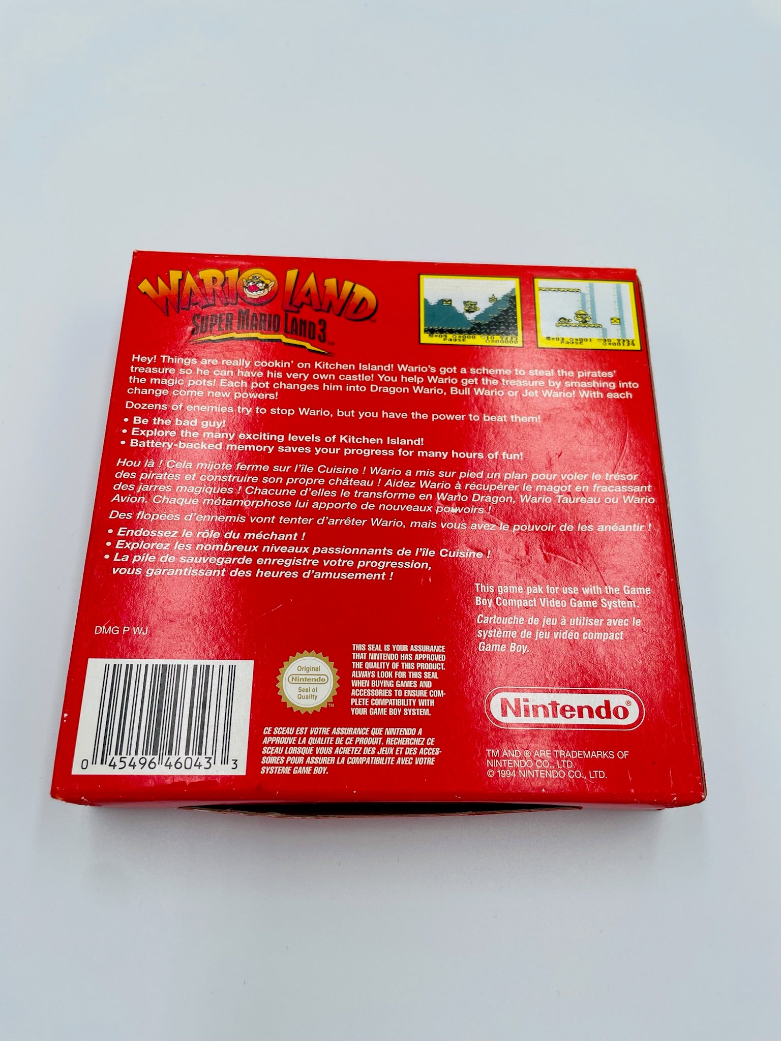 Game Boy | Wario Land: Super Mario Land 3 | CIB