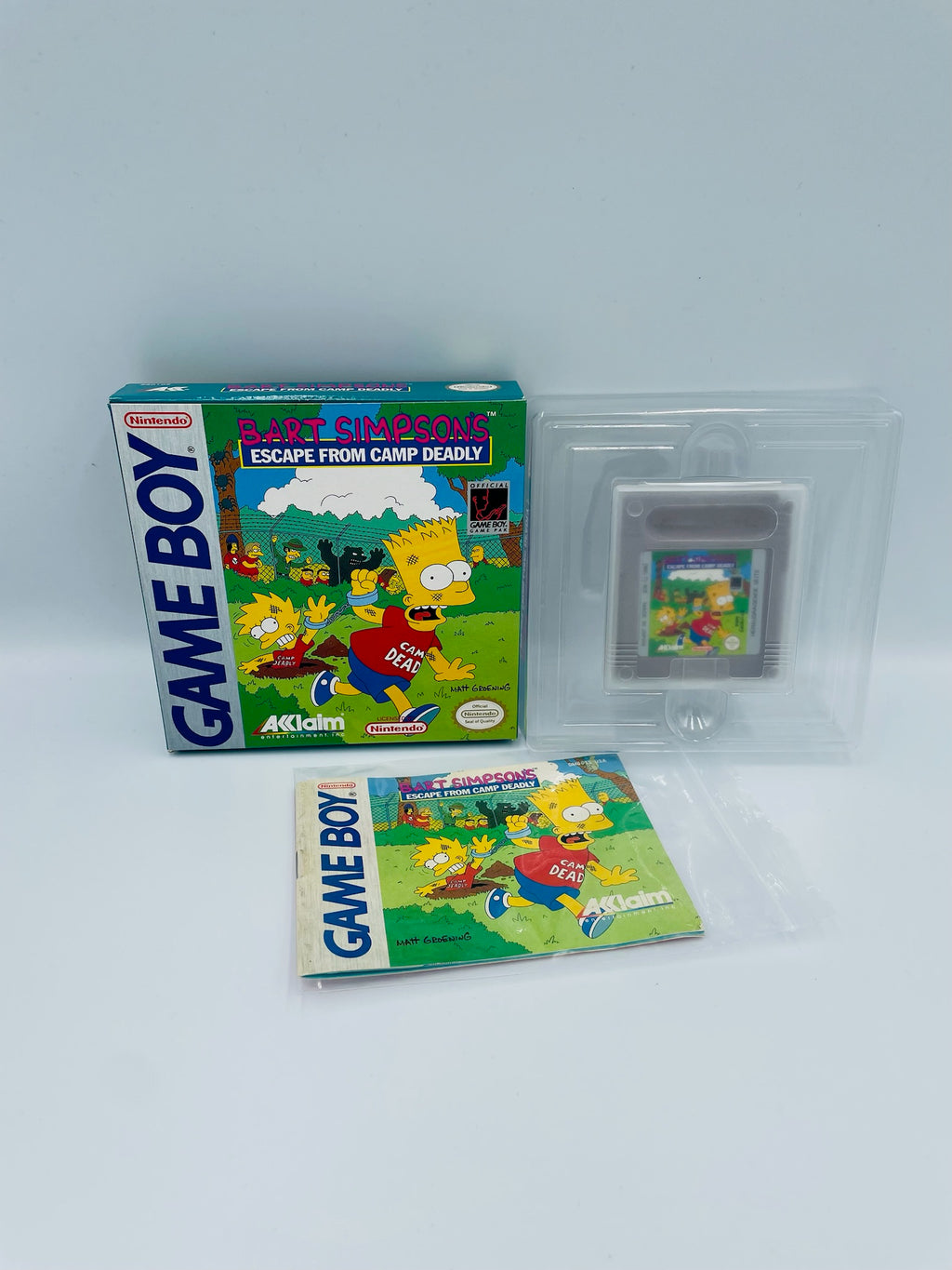 Game Boy | Bart Simpsons Escape from Camp Deadly | CIB