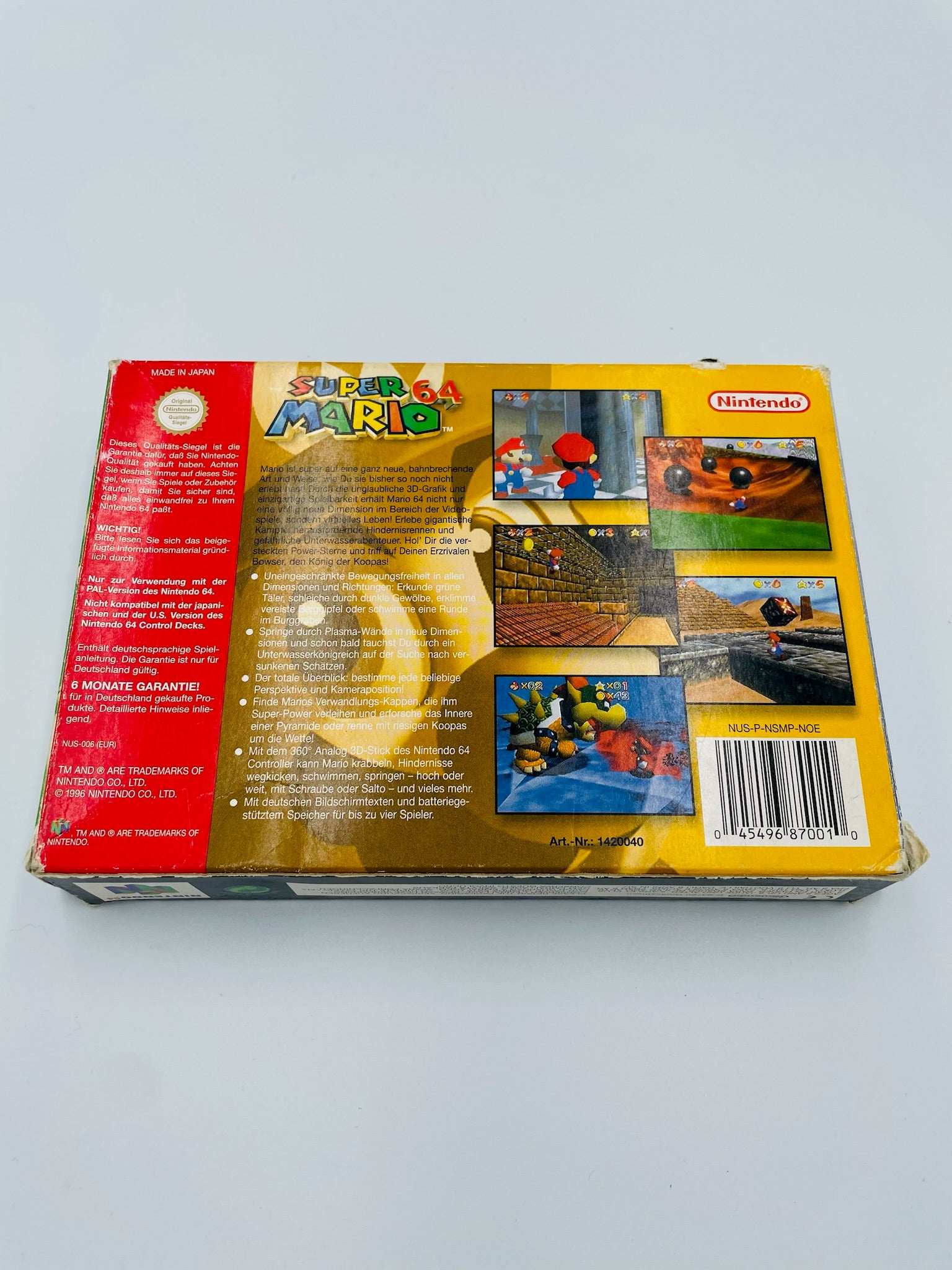 Nintendo 64 | Super Mario 64 | CIB