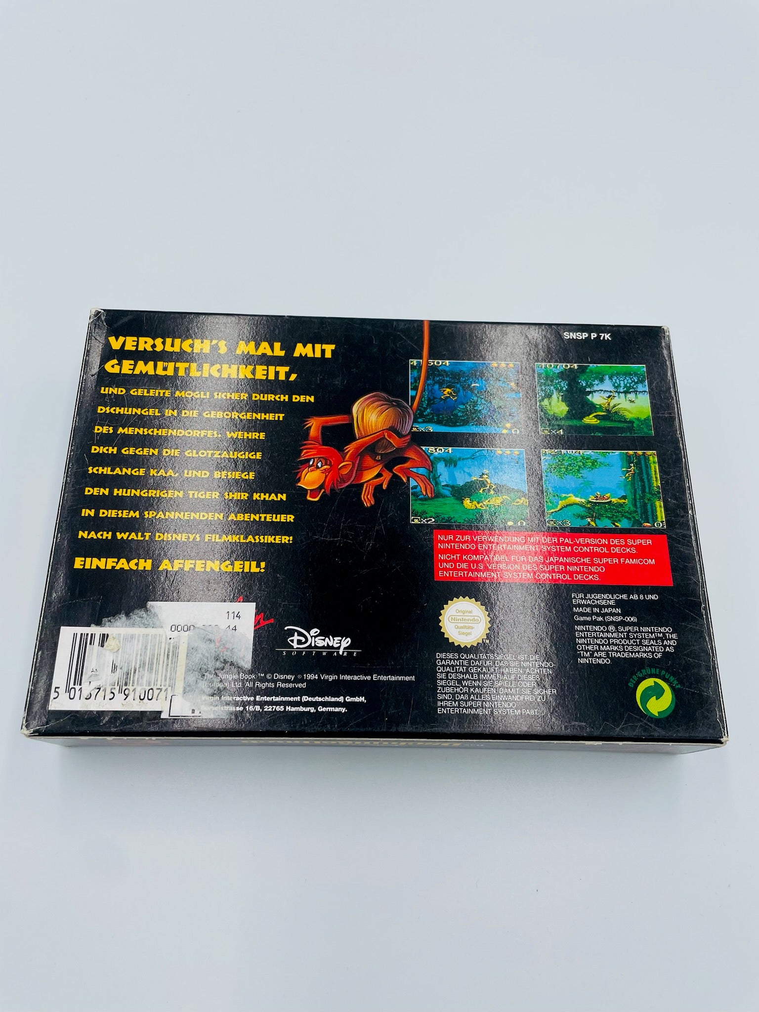 SNES | Das Dschungelbuch | CIB