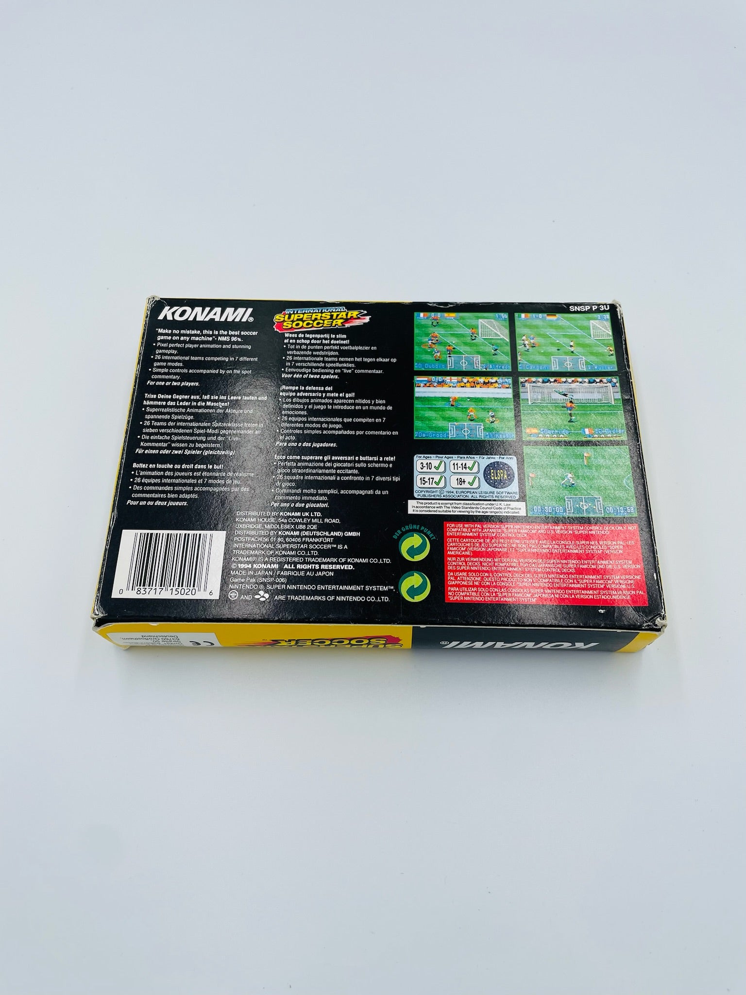 SNES | International Superstar Soccer | CIB