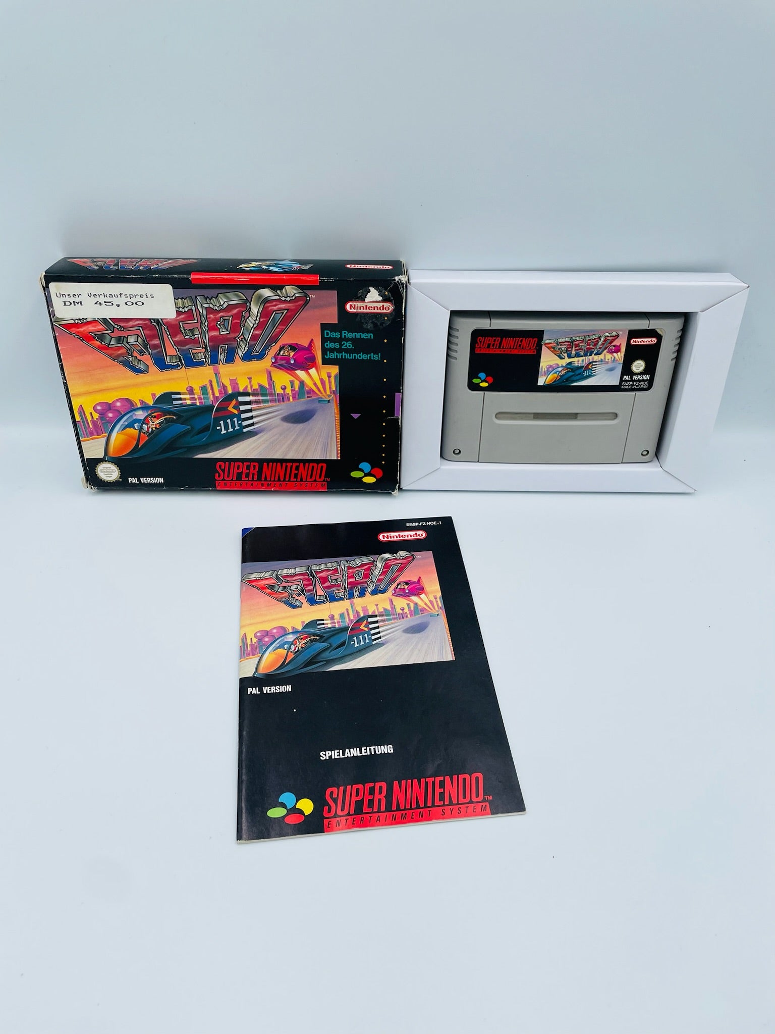 SNES | F-Zero | CIB