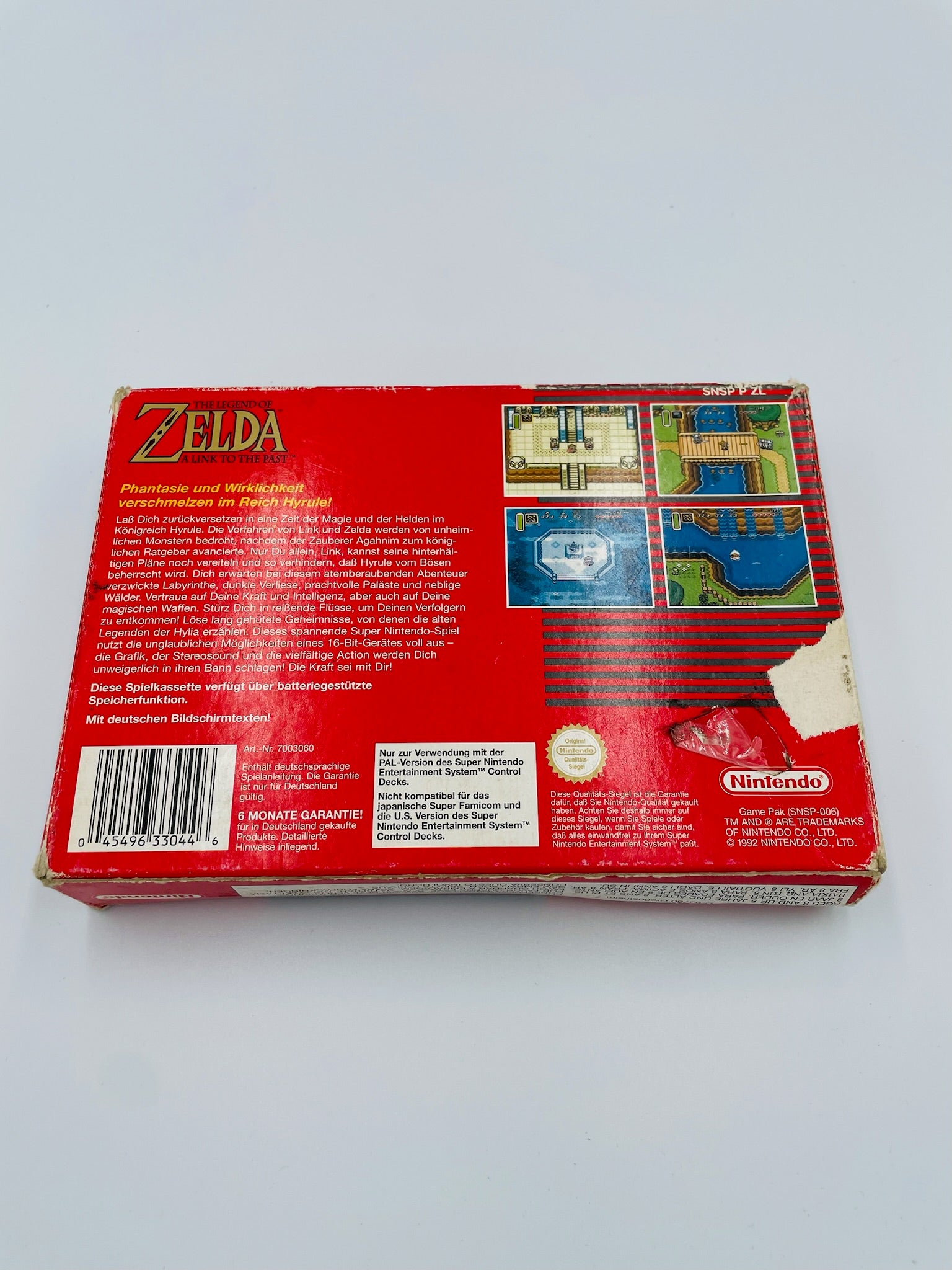 SNES | The Legend of Zelda: A Link to the Past | CIB