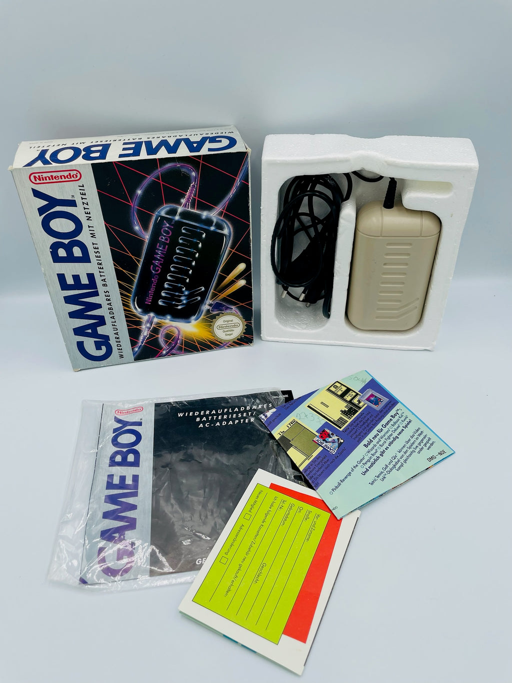 Gameboy | Wiederaufladbares Batterieset | OVP