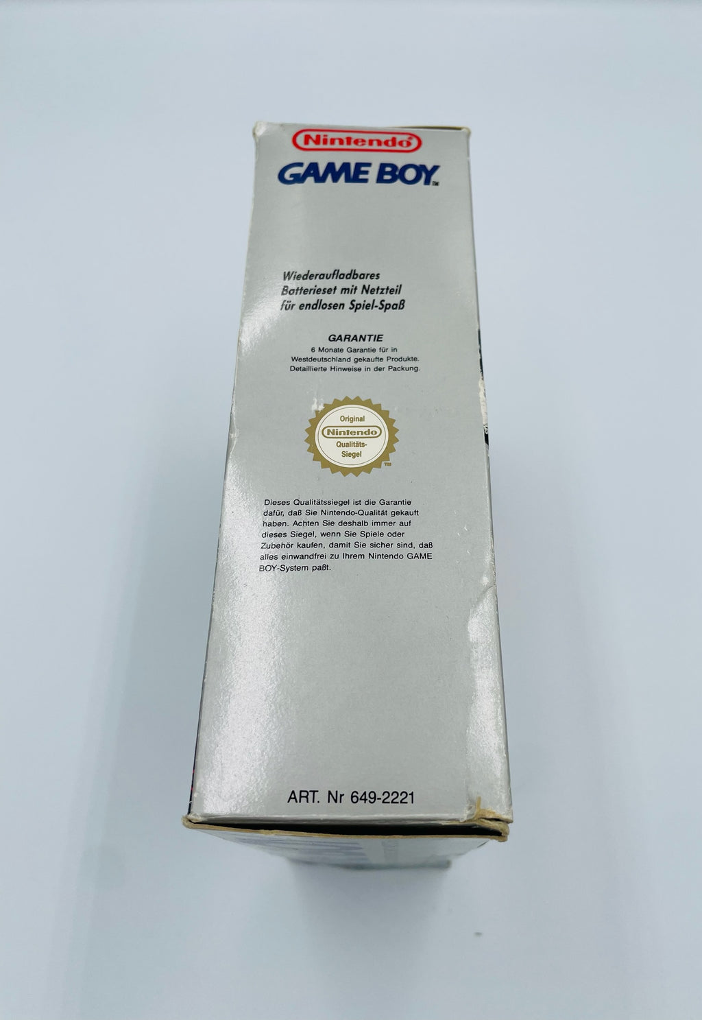 Gameboy | Wiederaufladbares Batterieset | OVP