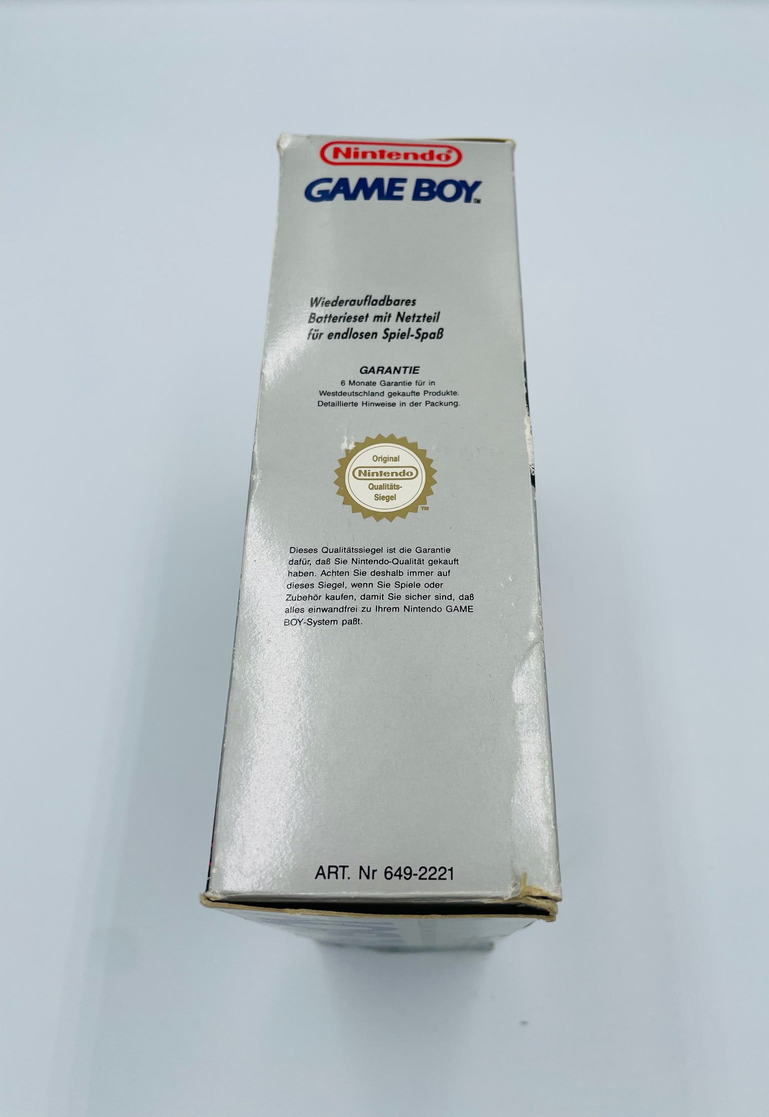 Gameboy | Wiederaufladbares Batterieset | OVP