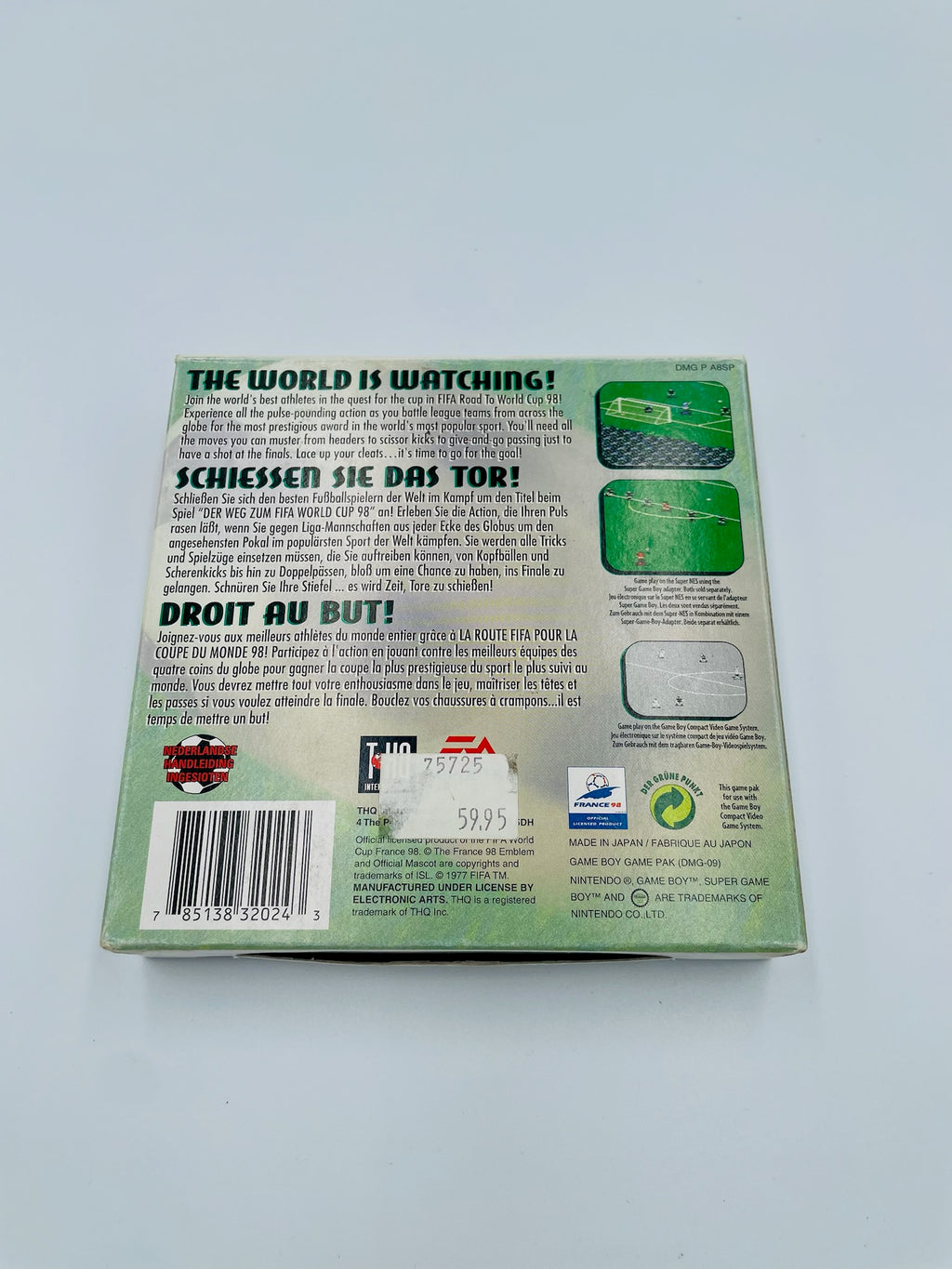 Game Boy | FIFA Road to World Cup 98 | CIB