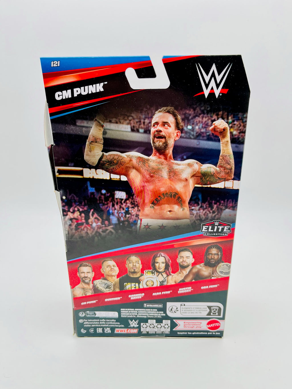 WWE Elite Collection | CM Punk Action Figure | OVP