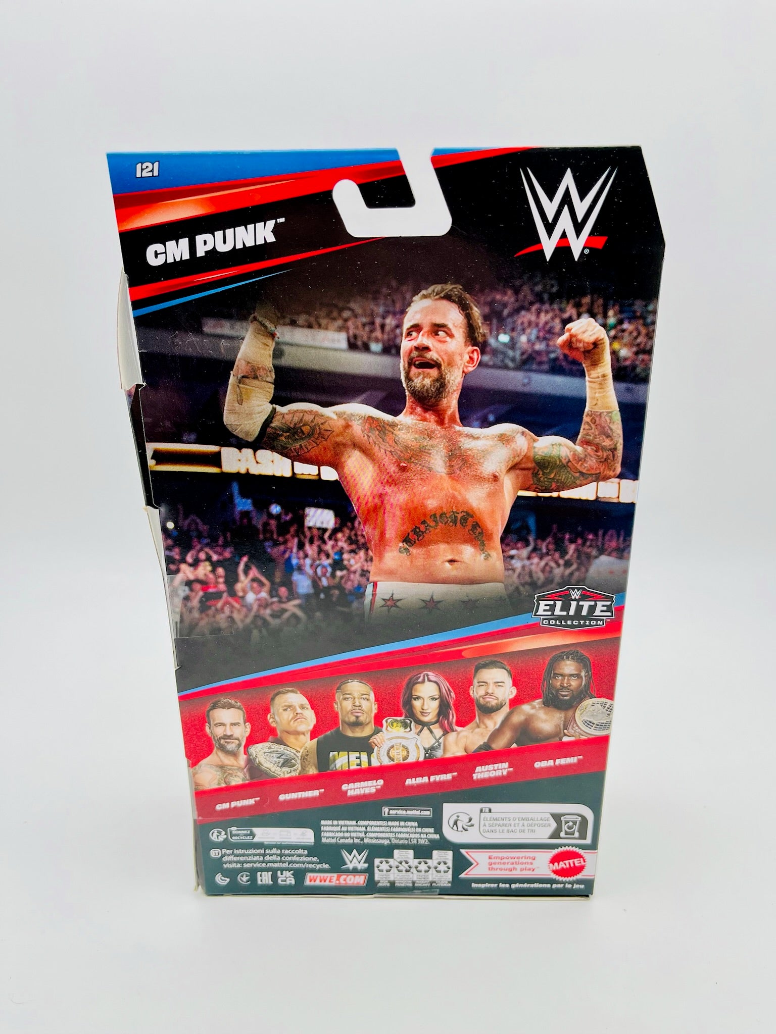 WWE Elite Collection | CM Punk Action Figure | OVP