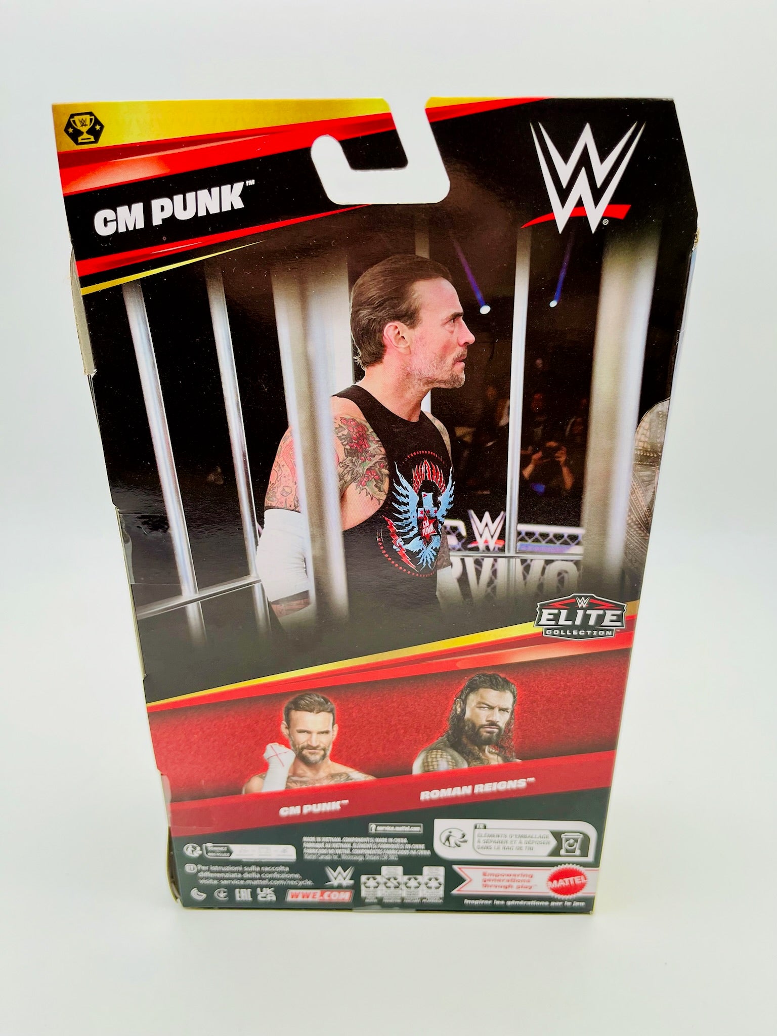 WWE Elite Collection | CM Punk Actionfigur | OVP
