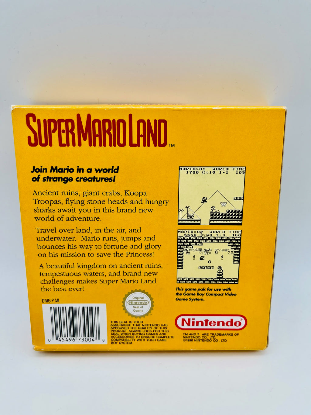 Game Boy | Super Mario Land | CIB