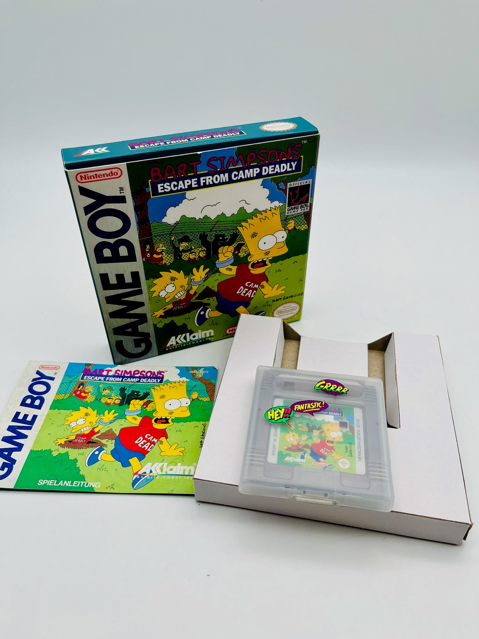 Game Boy | Bart Simpson's Escape From Camp Deadly | NICHT OVP