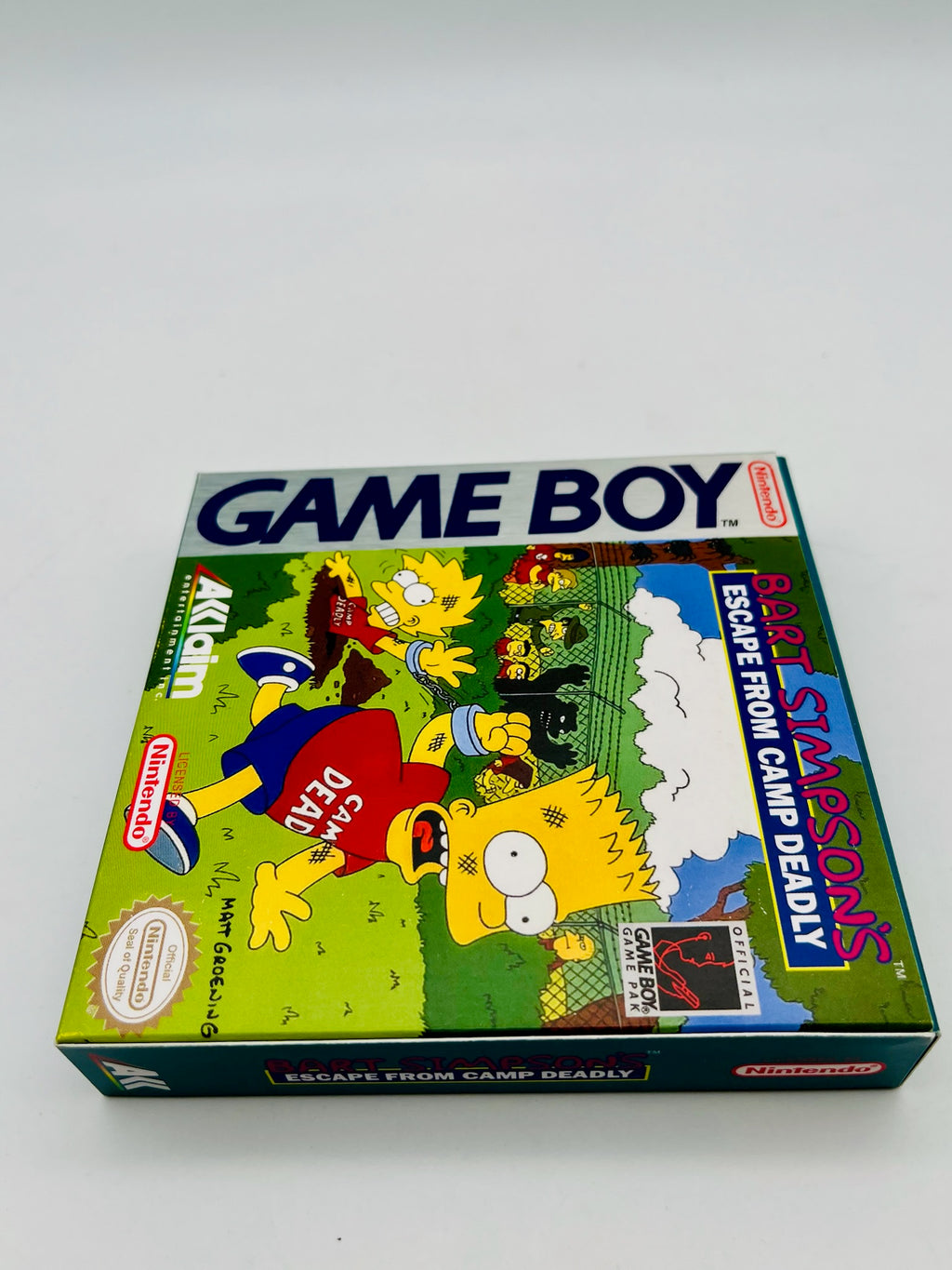Game Boy | Bart Simpson's Escape From Camp Deadly | NICHT OVP