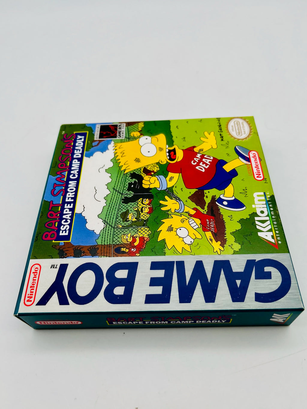 Game Boy | Bart Simpson's Escape From Camp Deadly | NICHT OVP