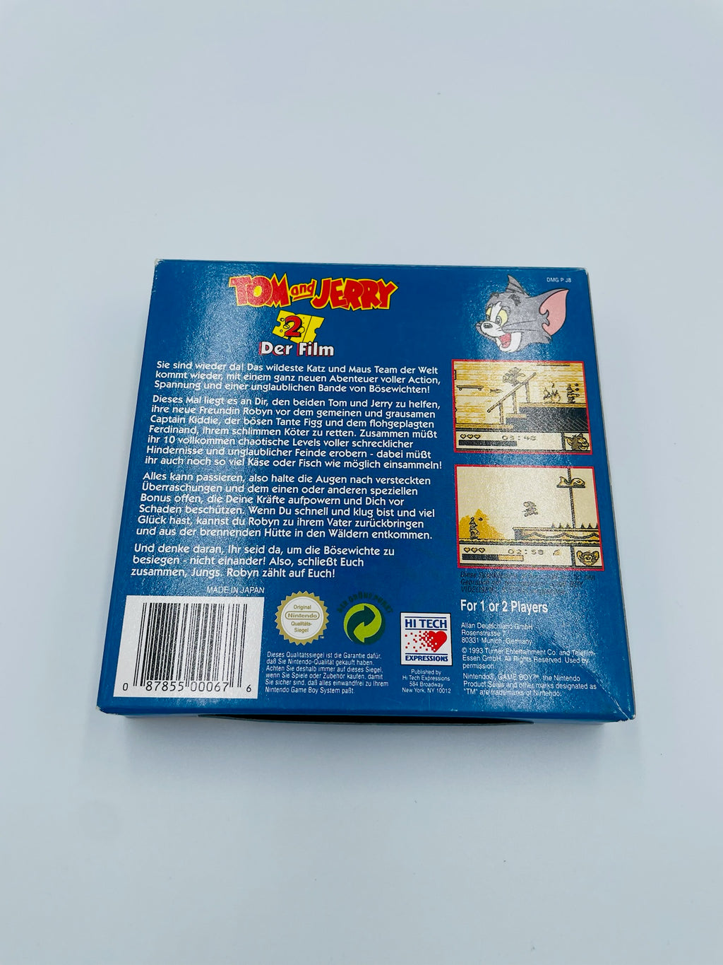 Game Boy | Tom and Jerry - Der Film | CIB