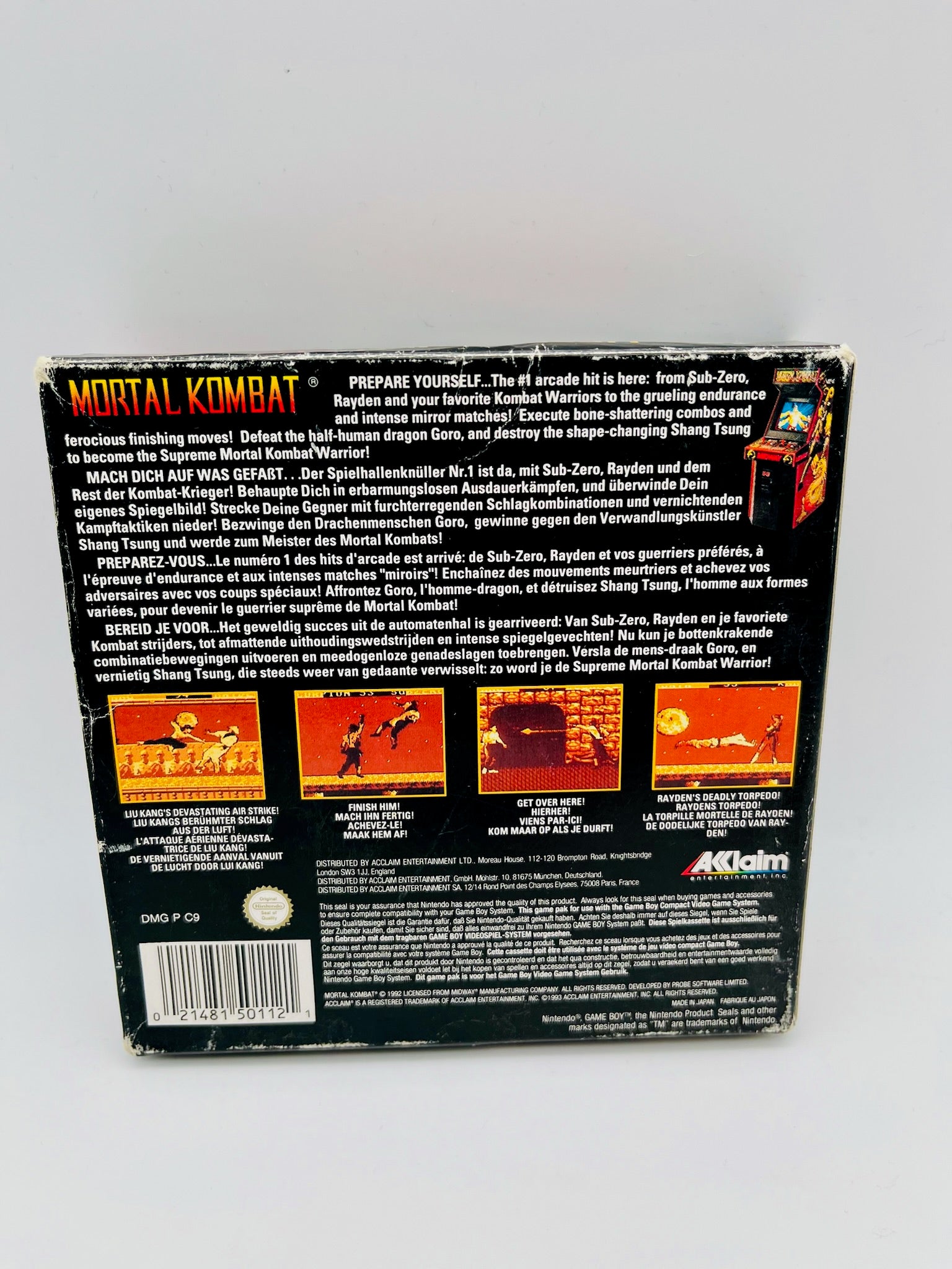 Game Boy | Mortal Kombat | CIB
