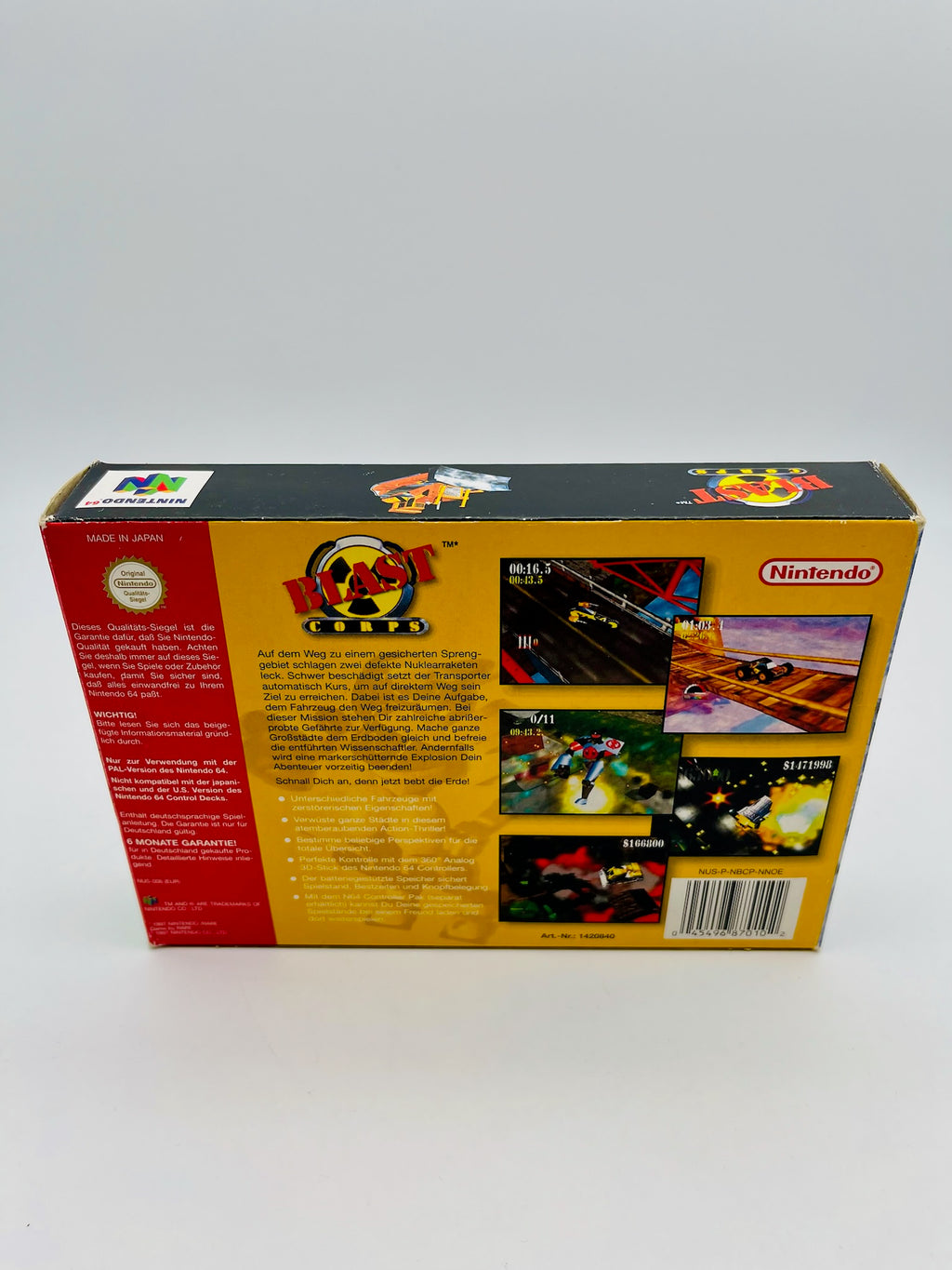 N64 | Blast Corps | CIB | OVP