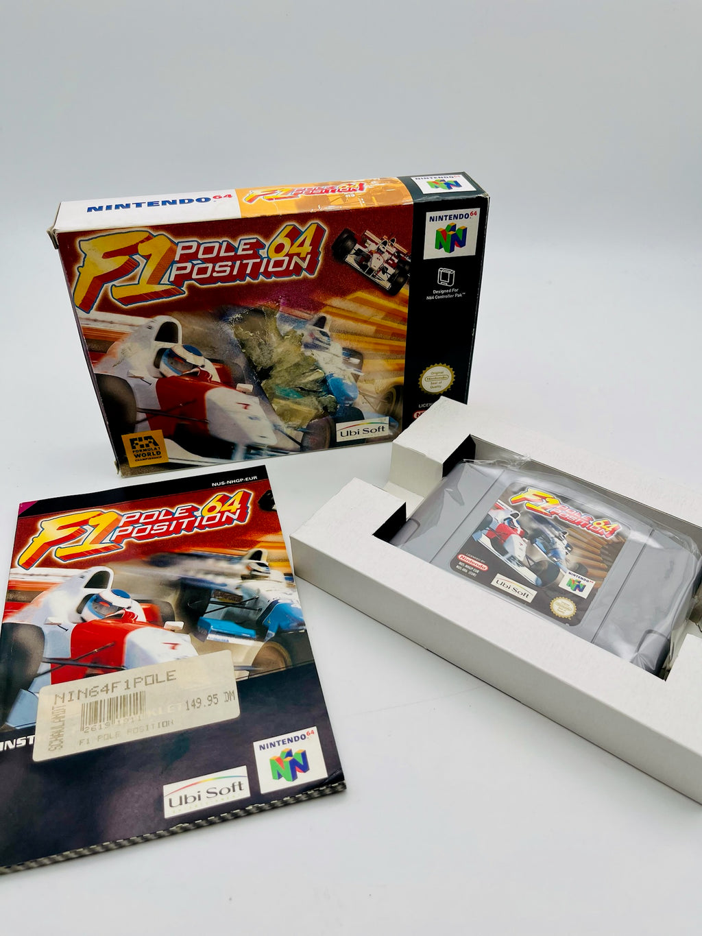 N64 | F1 Pole Position 64 | CIB