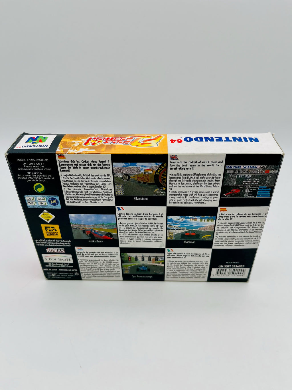 N64 | F1 Pole Position 64 | CIB