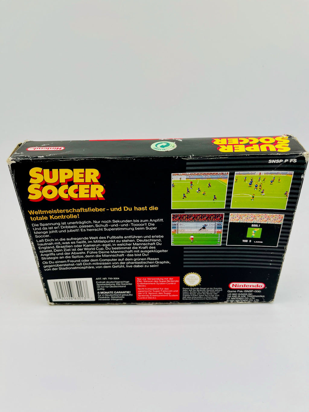 SNES | Super Soccer | CIB