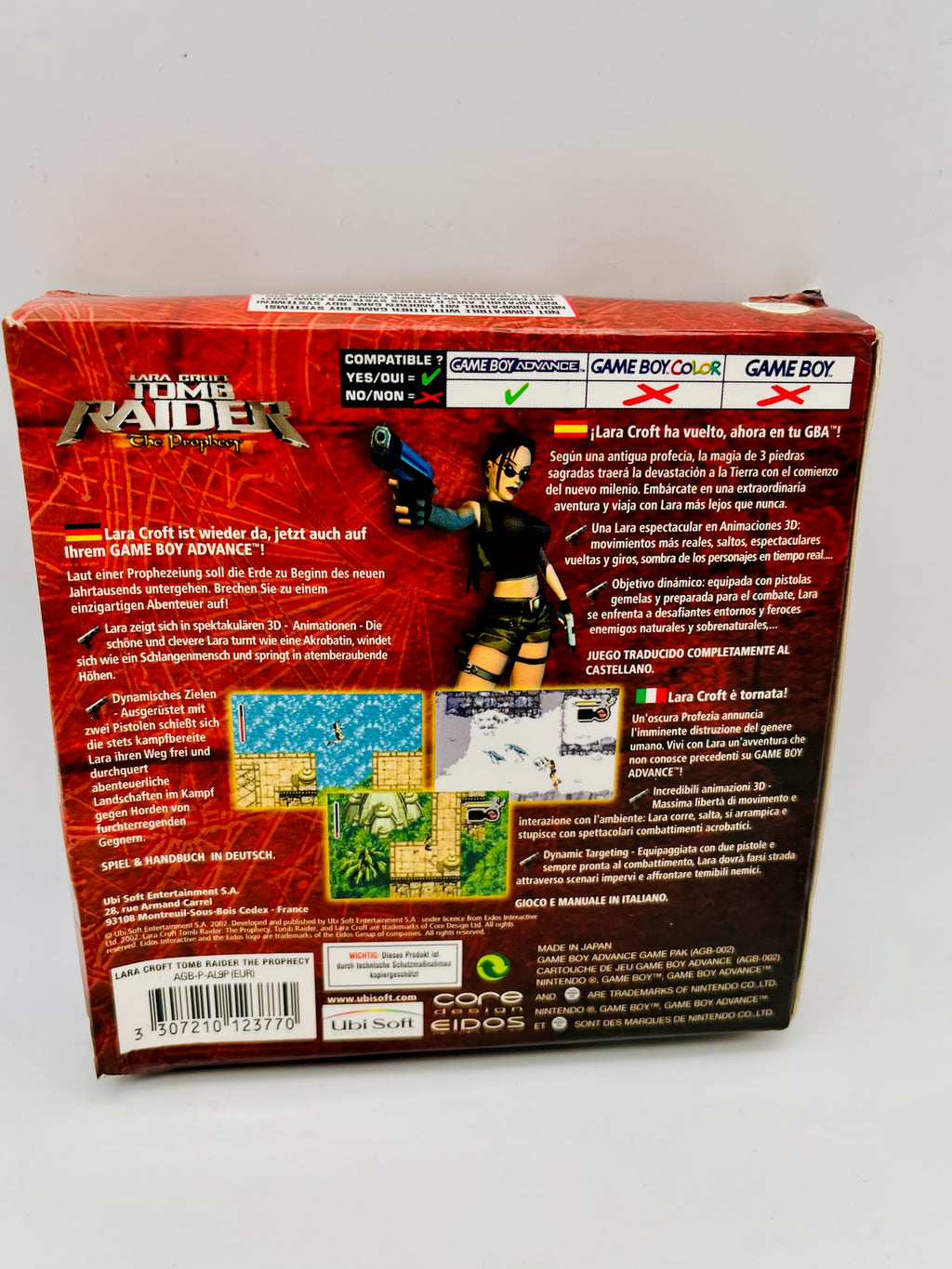 GBA | Tomb Raider The Prophecy | CIB