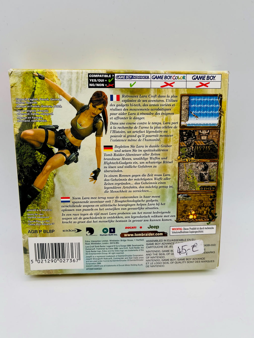 GBA | Tomb Raider: Legend | CIB