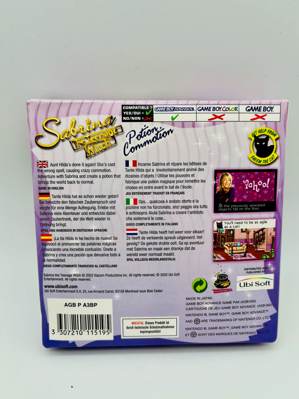 GBA | Sabrina: Potion Commotion | CIB