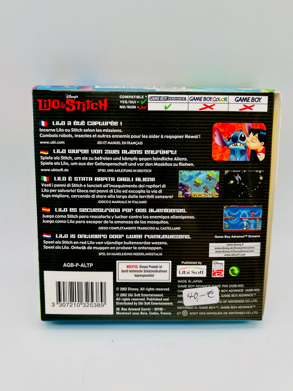 Game Boy Advance | Lilo & Stitch | CIB