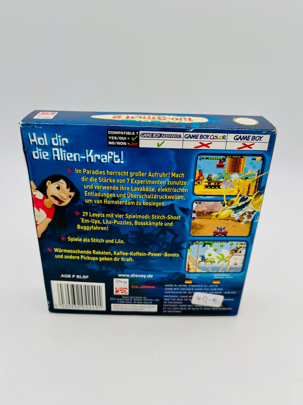 Game Boy Advance | Lilo & Stitch 2 | OVP