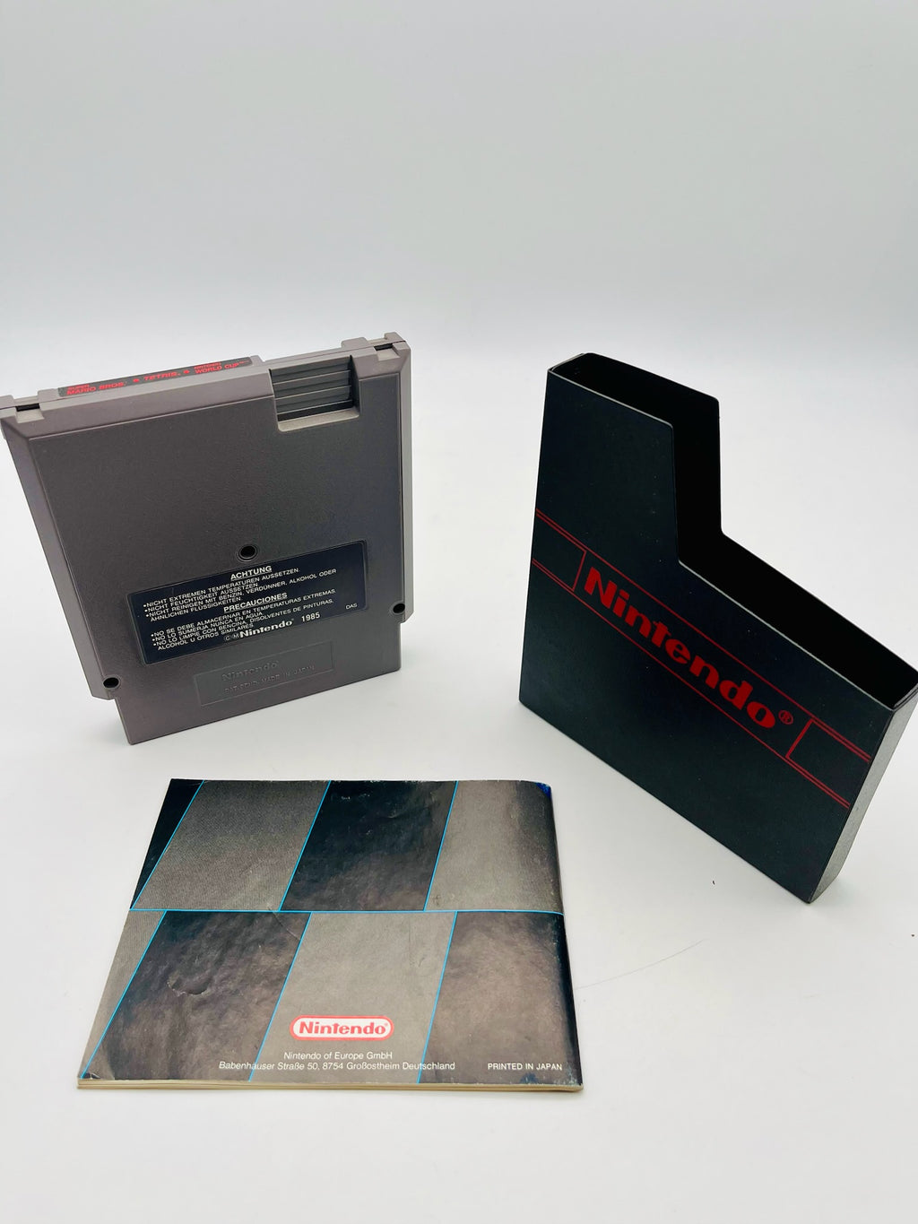 NES | Super Mario Bros. / Tetris / Nintendo World Cup | CIB
