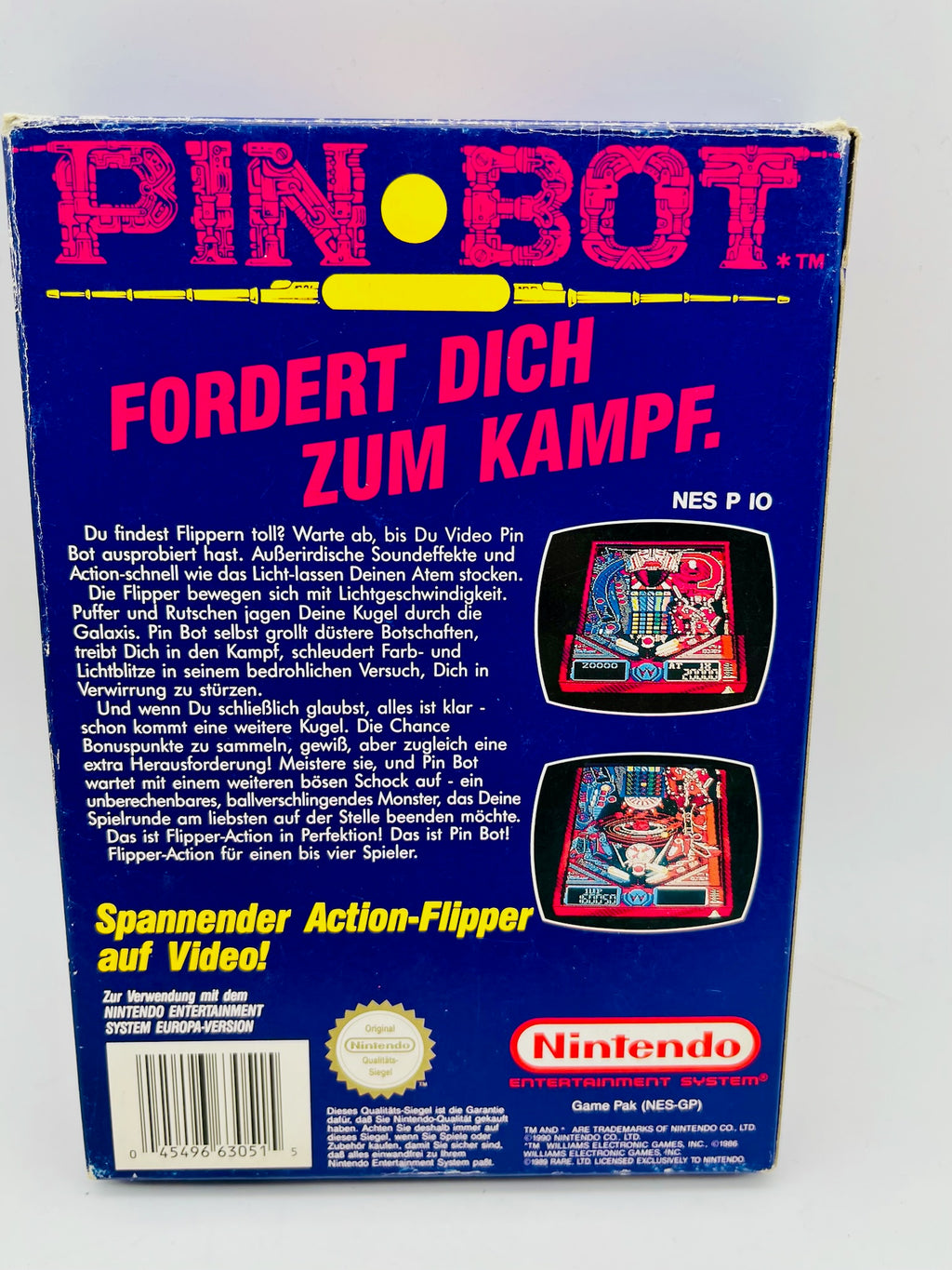 NES | Pin‑Bot | CIB