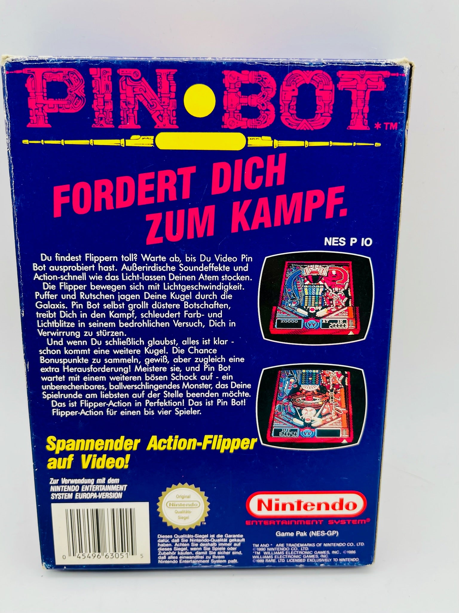 NES | Pin‑Bot | CIB