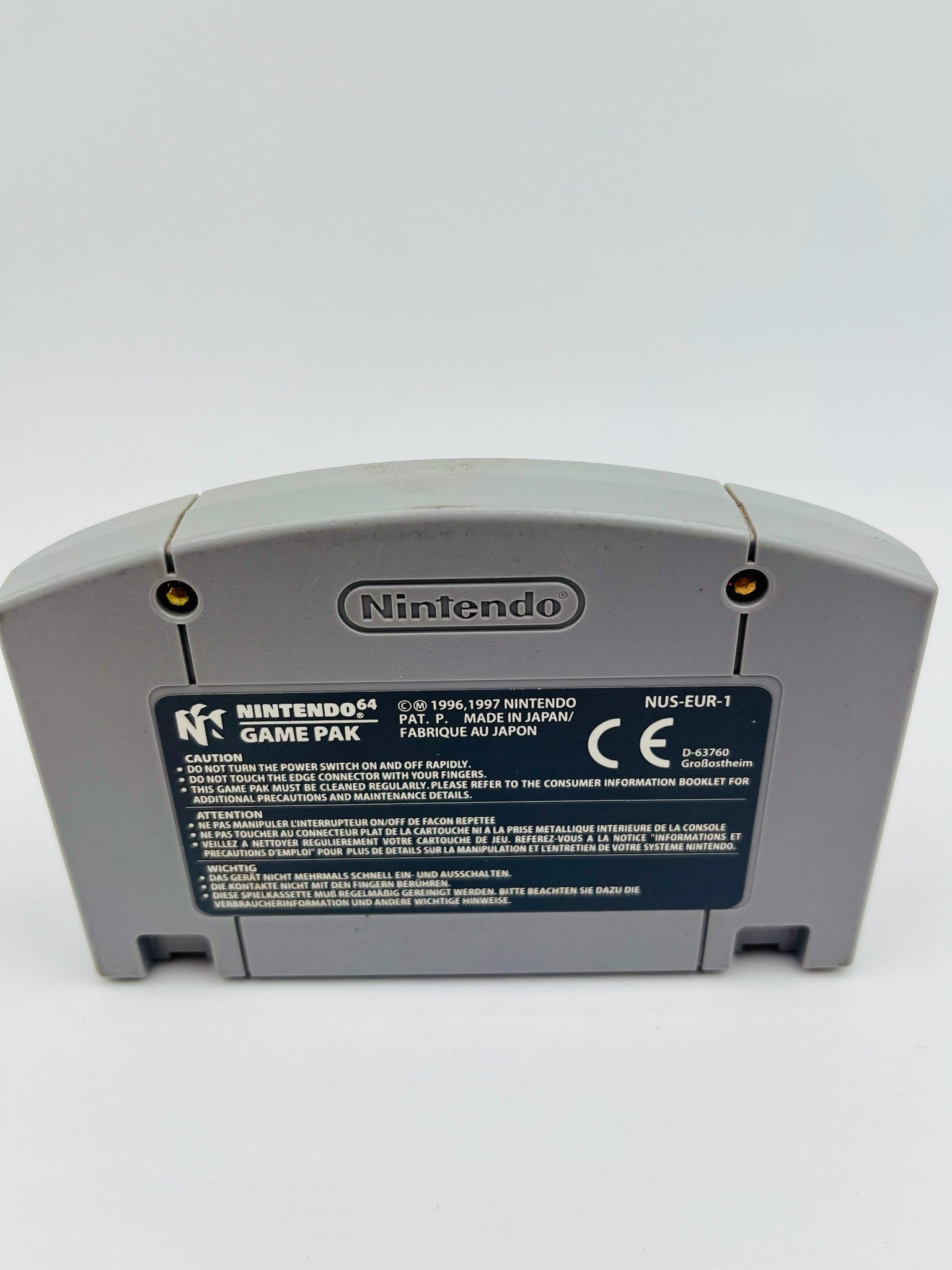 N64 | WWF No Mercy | Loses Modul