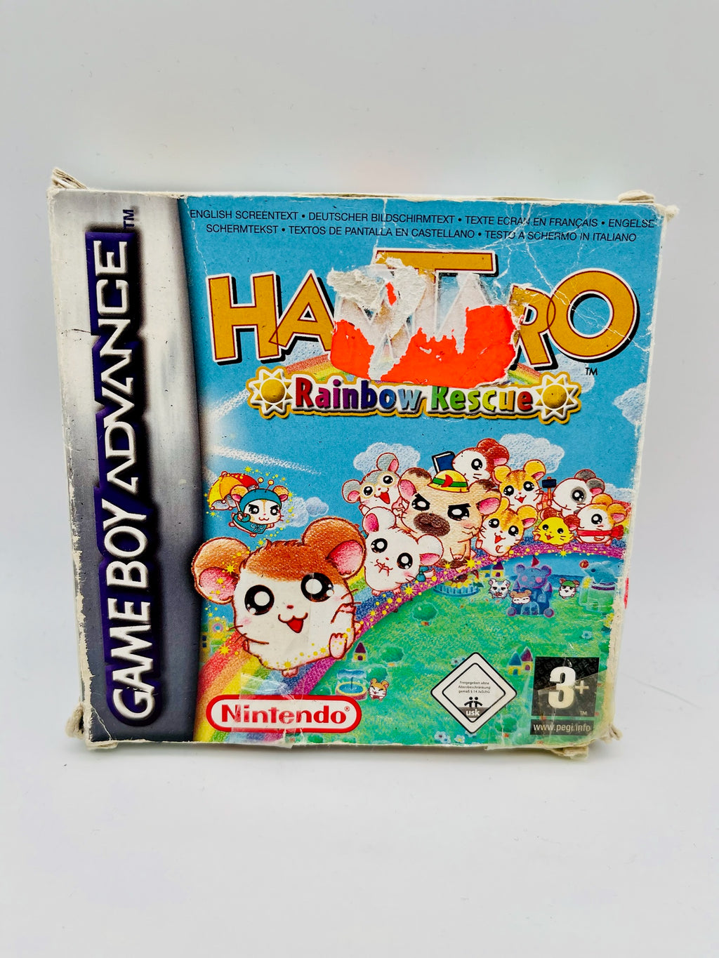 GBA | Hamtaro: Rainbow Rescue | CIB