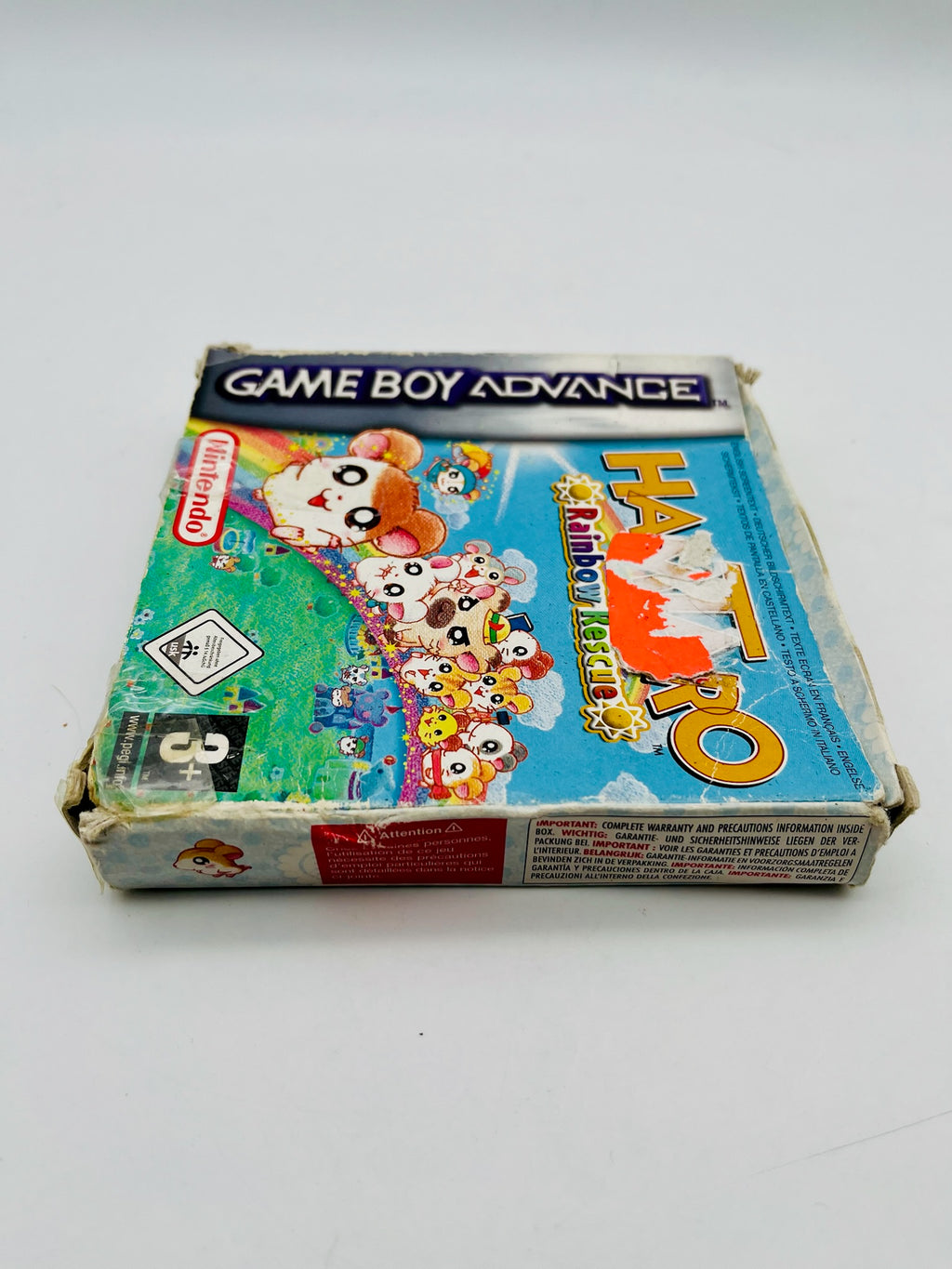 GBA | Hamtaro: Rainbow Rescue | CIB