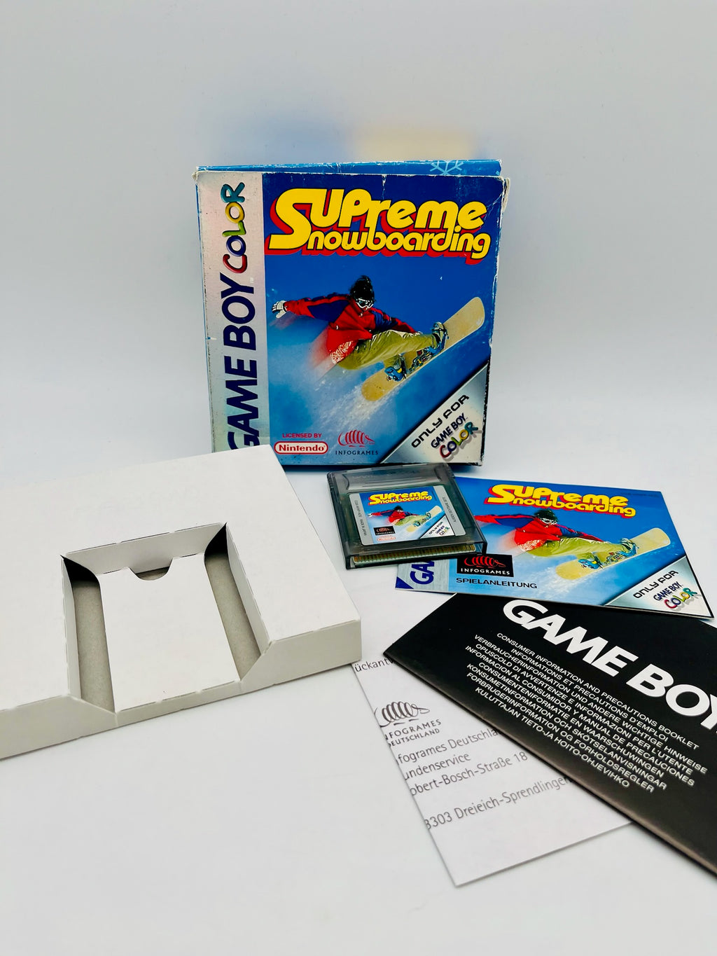 Game Boy Color | Supreme Snowboarding | CIB