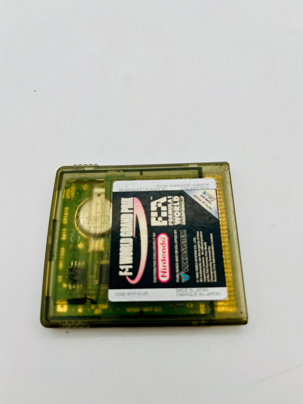 Game Boy Color | F-1 World Grand Prix | Loses Modul