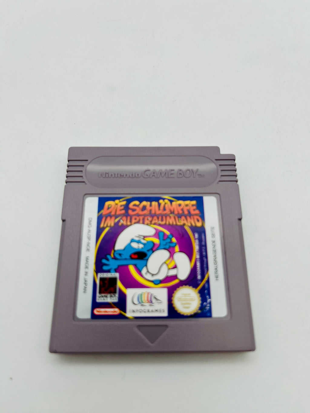 Game Boy | Die Schlümpfe im Alptraumland | Loses Modul