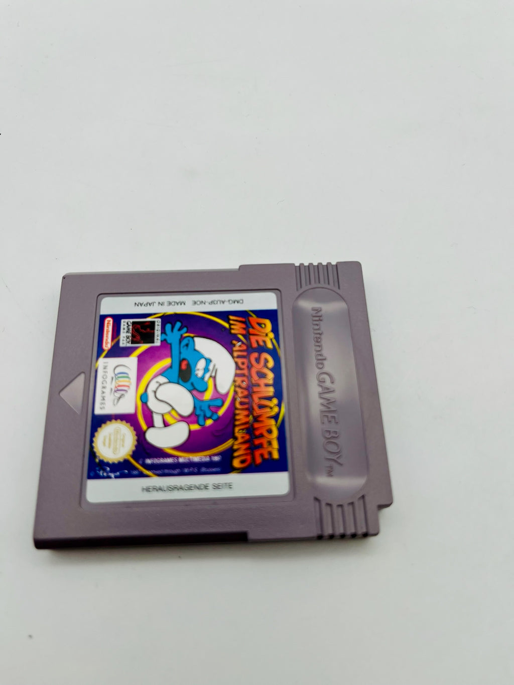 Game Boy | Die Schlümpfe im Alptraumland | Loses Modul