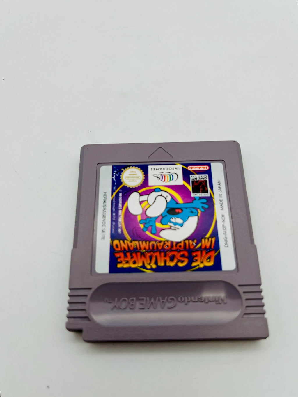 Game Boy | Die Schlümpfe im Alptraumland | Loses Modul