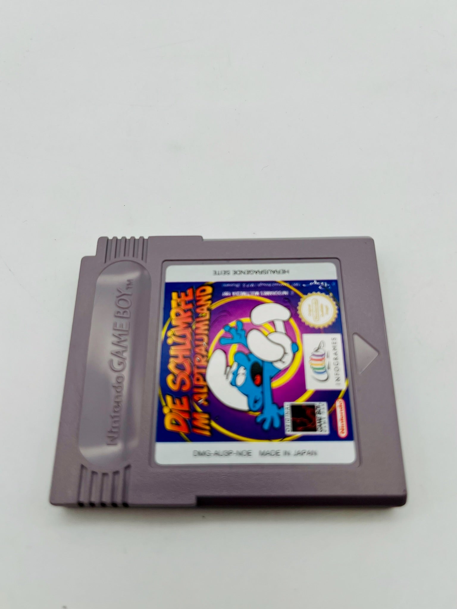Game Boy | Die Schlümpfe im Alptraumland | Loses Modul