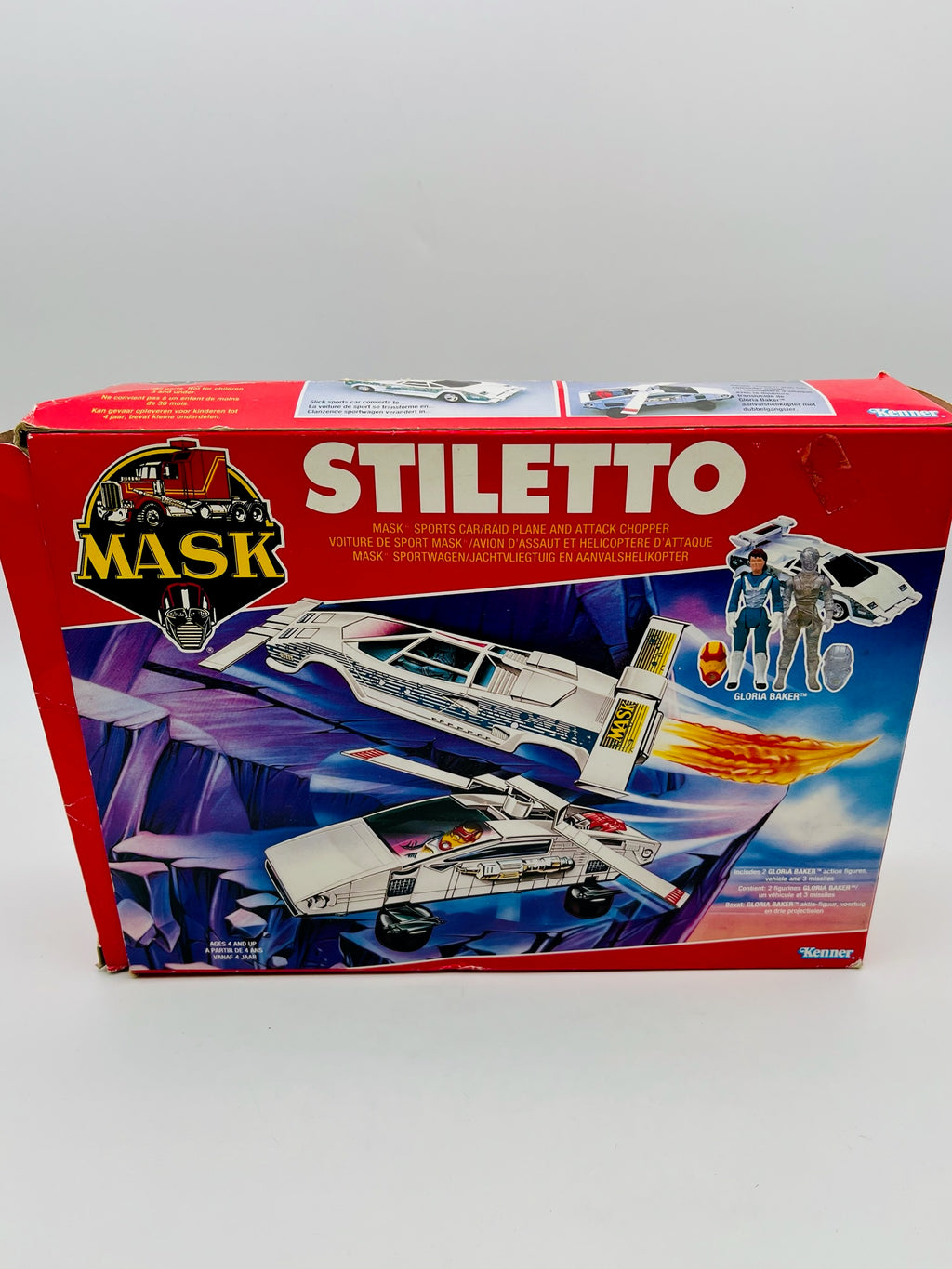 M.A.S.K. | Stiletto Fahrzeug + Figuren | Kenner