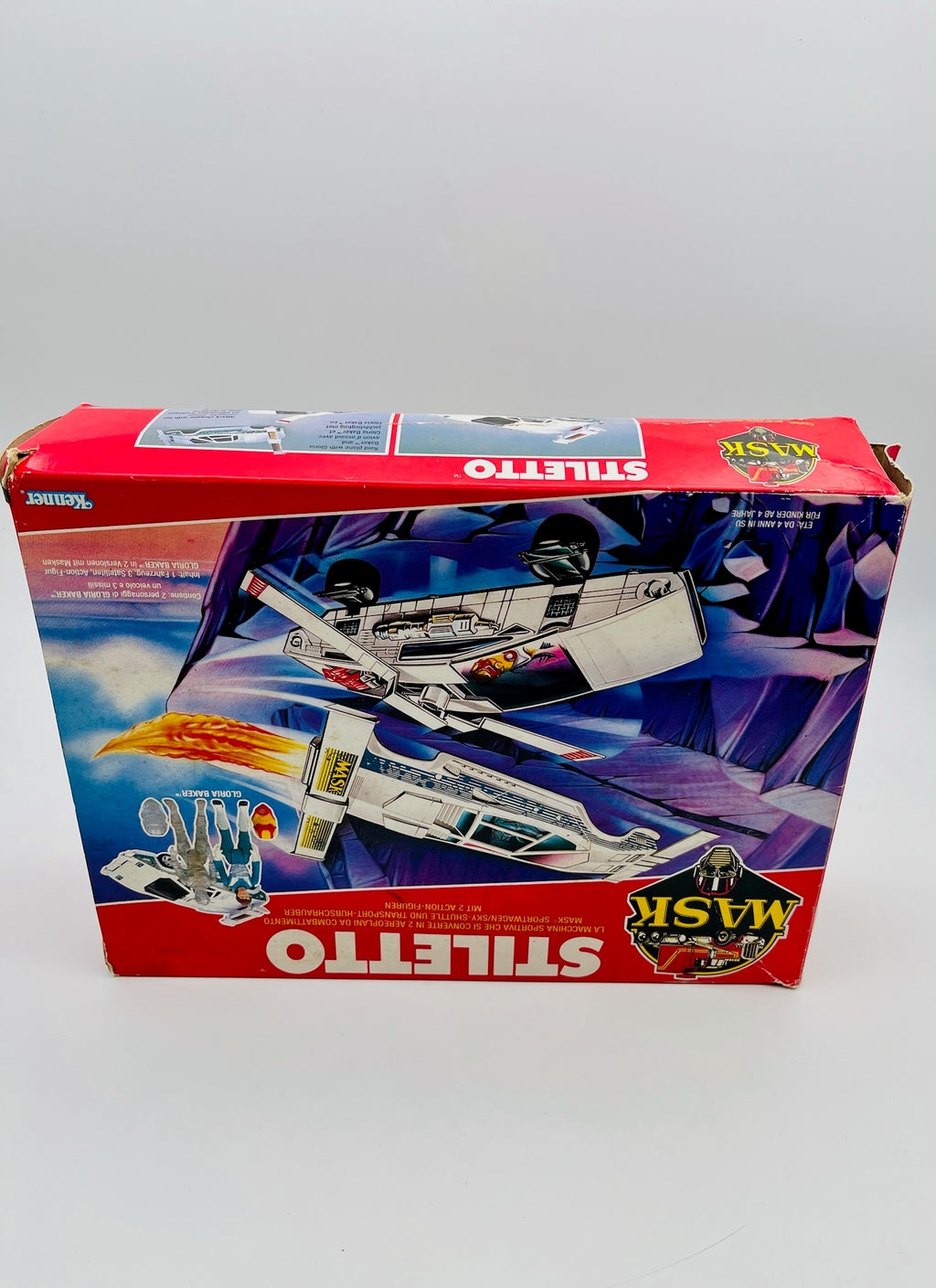 M.A.S.K. | Stiletto Fahrzeug + Figuren | Kenner