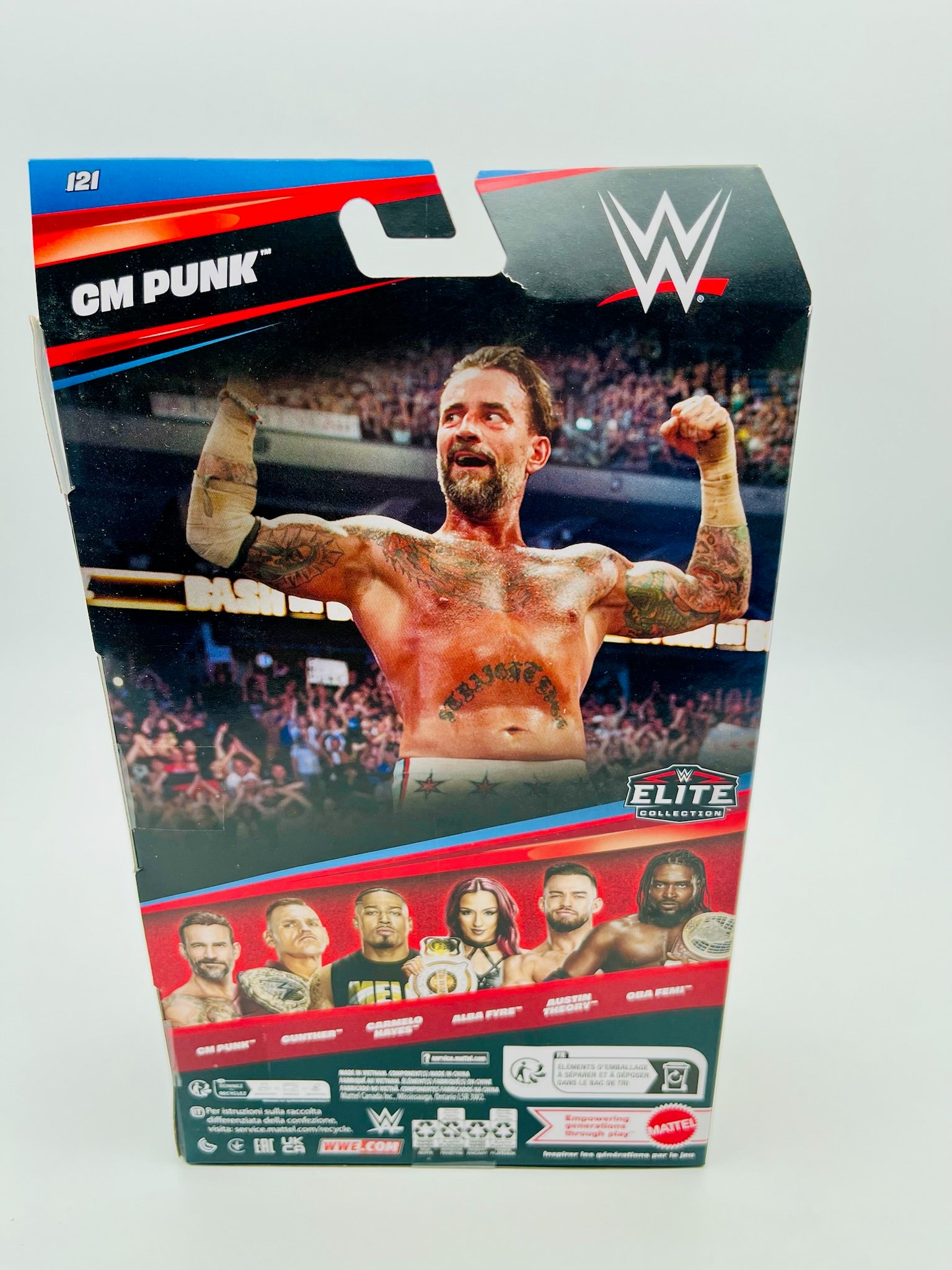 WWE Elite Collection | CM Punk Nr.121 | Mattel | OVP