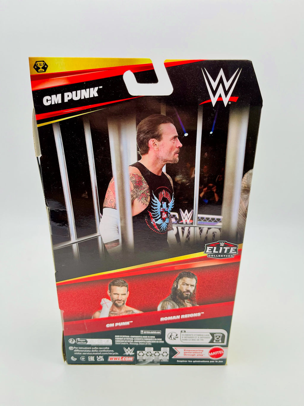 WWE Elite Collection | CM Punk Actionfigur | OVP